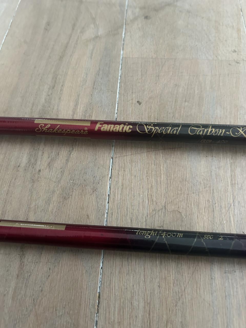 Te koop Shakespeare fanatic speciaal Carbon kevler beachcaster 4 meter