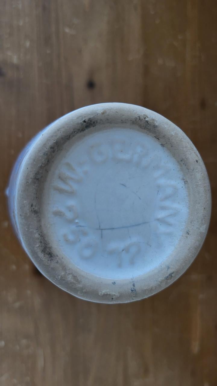 Vintage vaas keramiek West Germany h 18 cm