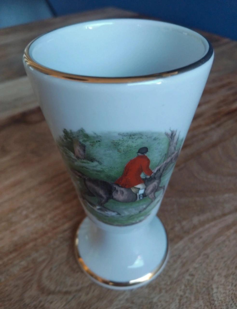 Vintage Porselein Mazagran-beker