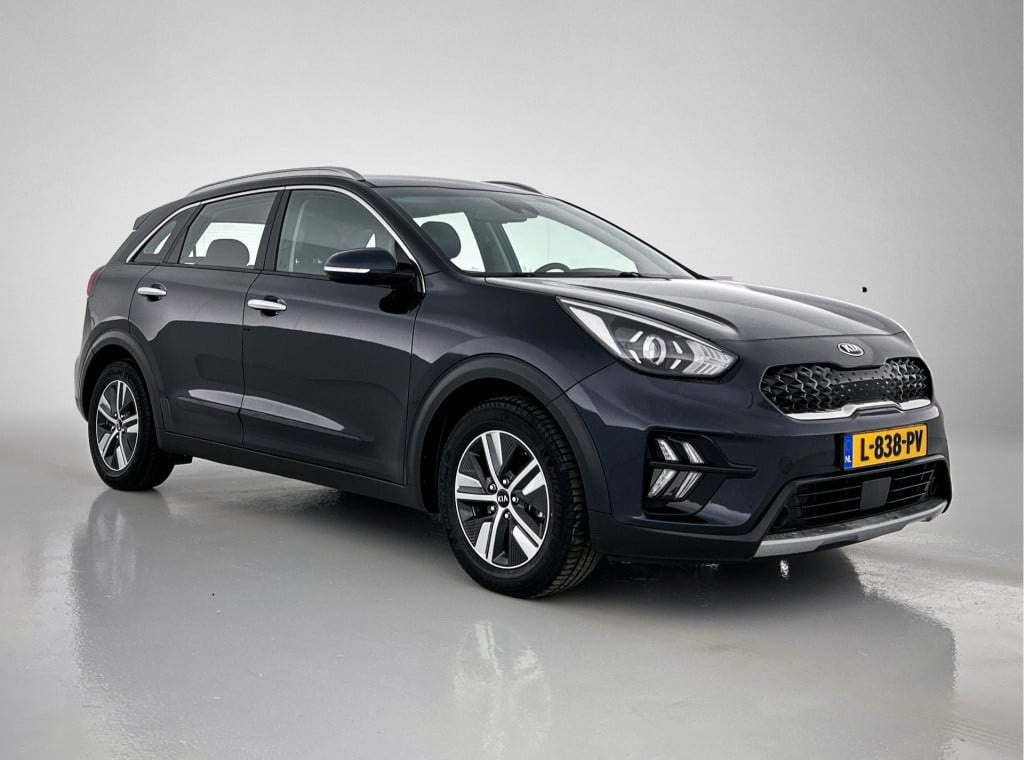 Kia Niro 1.6 gdi hybrid dynamicline | half leder/stof | navigatie | parkeer