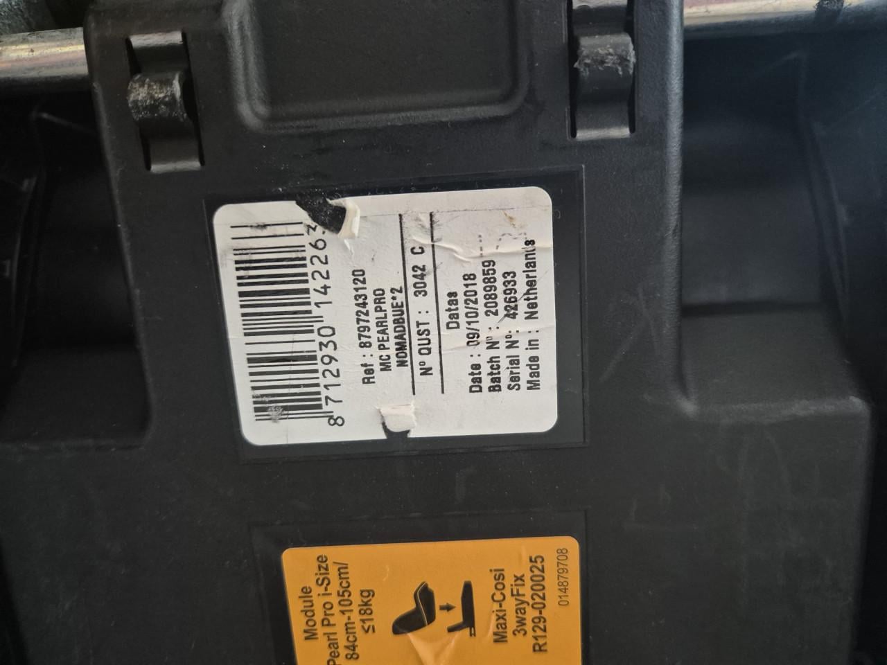 Maxicosi Pebble plus + Pearl pro + isize isofix base