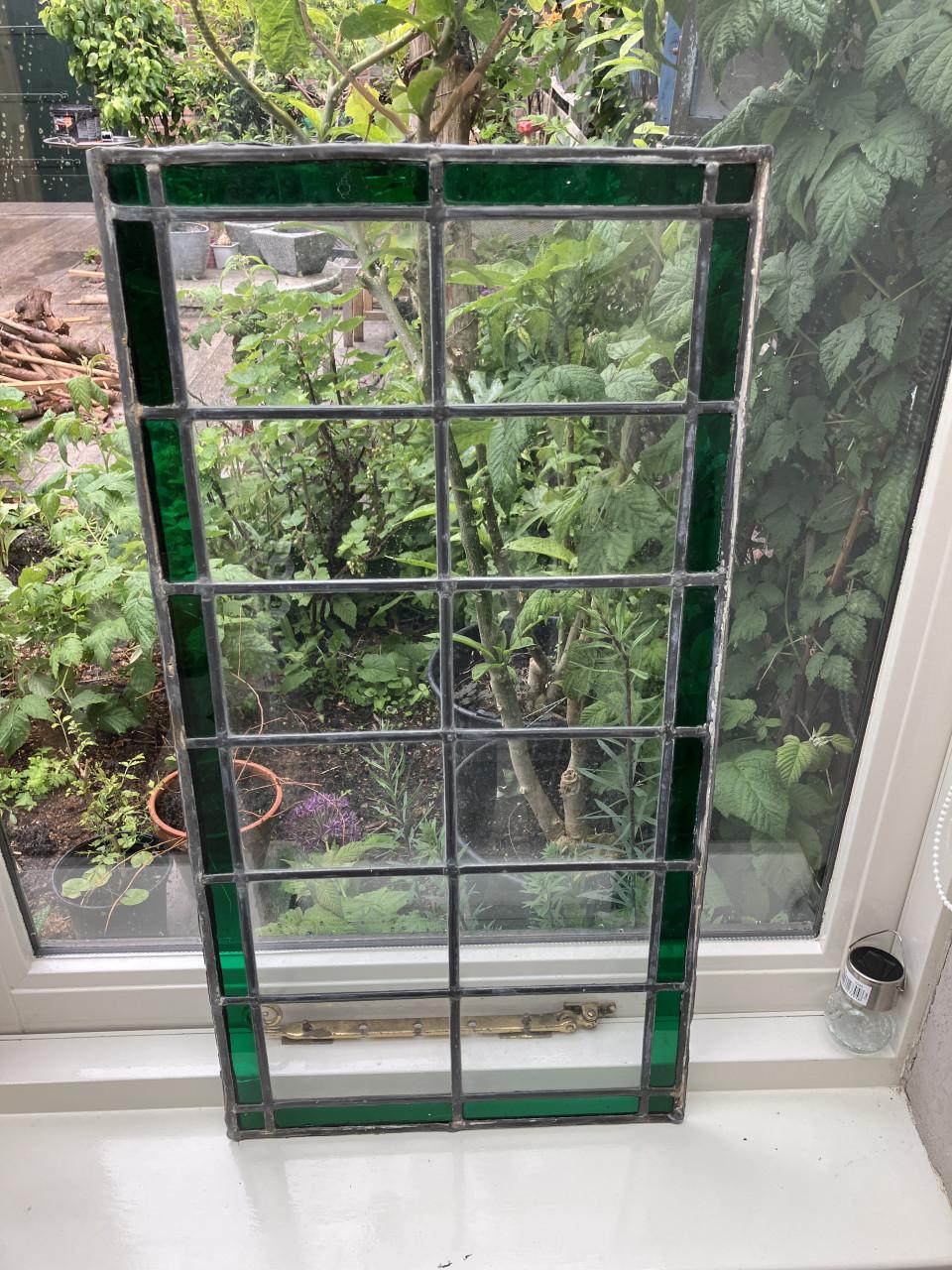 Glas in lood ruiten