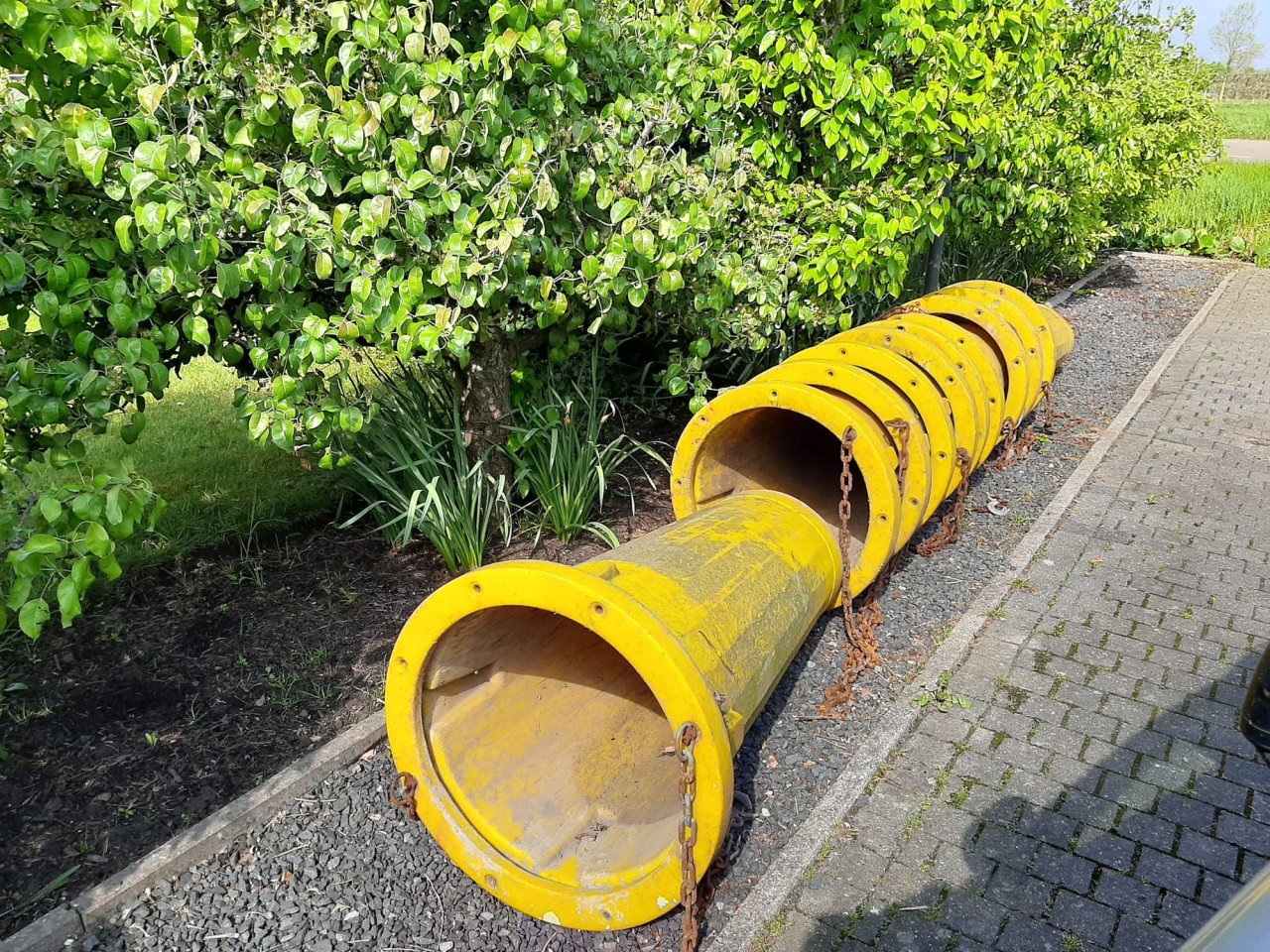 Stortkoker 10 delig te huur