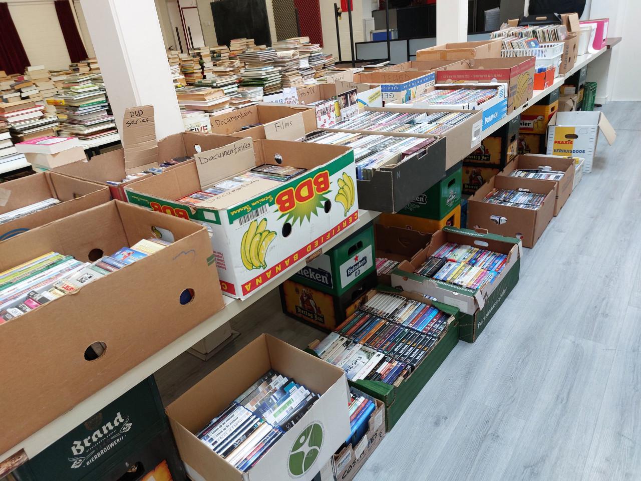 Jaarlijkse Grote Boekenmarkt Vlijt & Volharding.