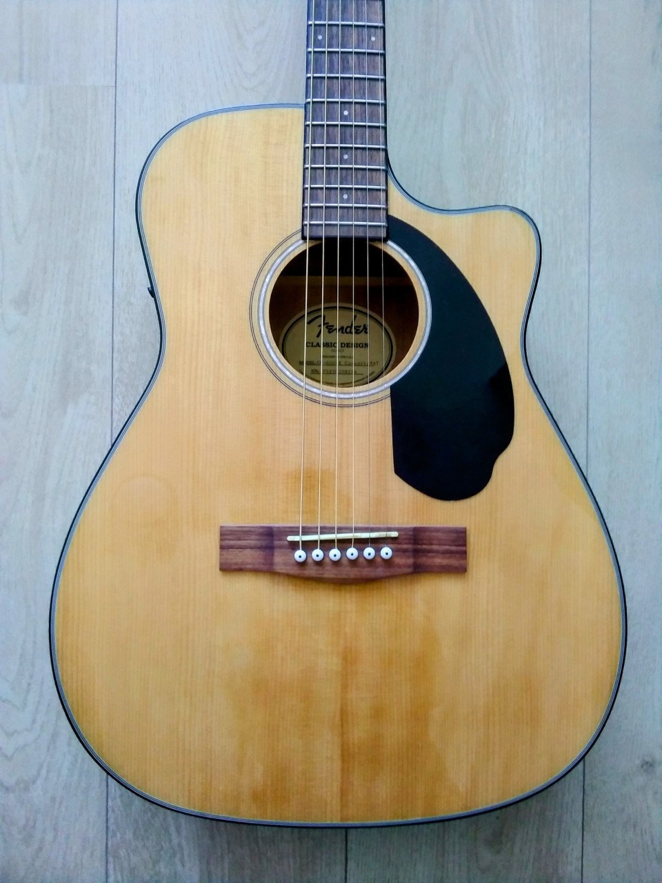 Fender CC60SCE Natural western-/concertgitaar z.g.a.n.