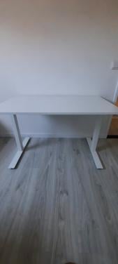 Ikea Trotten zit/sta bureau (handmatig in hoogte verstelbaar)