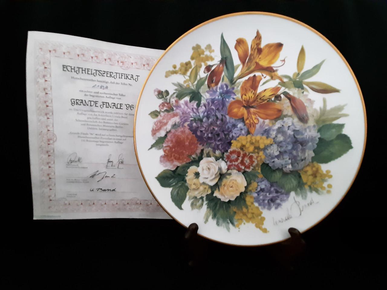 Hutschenreuther borden Grande Finale 1989 t/m 1999