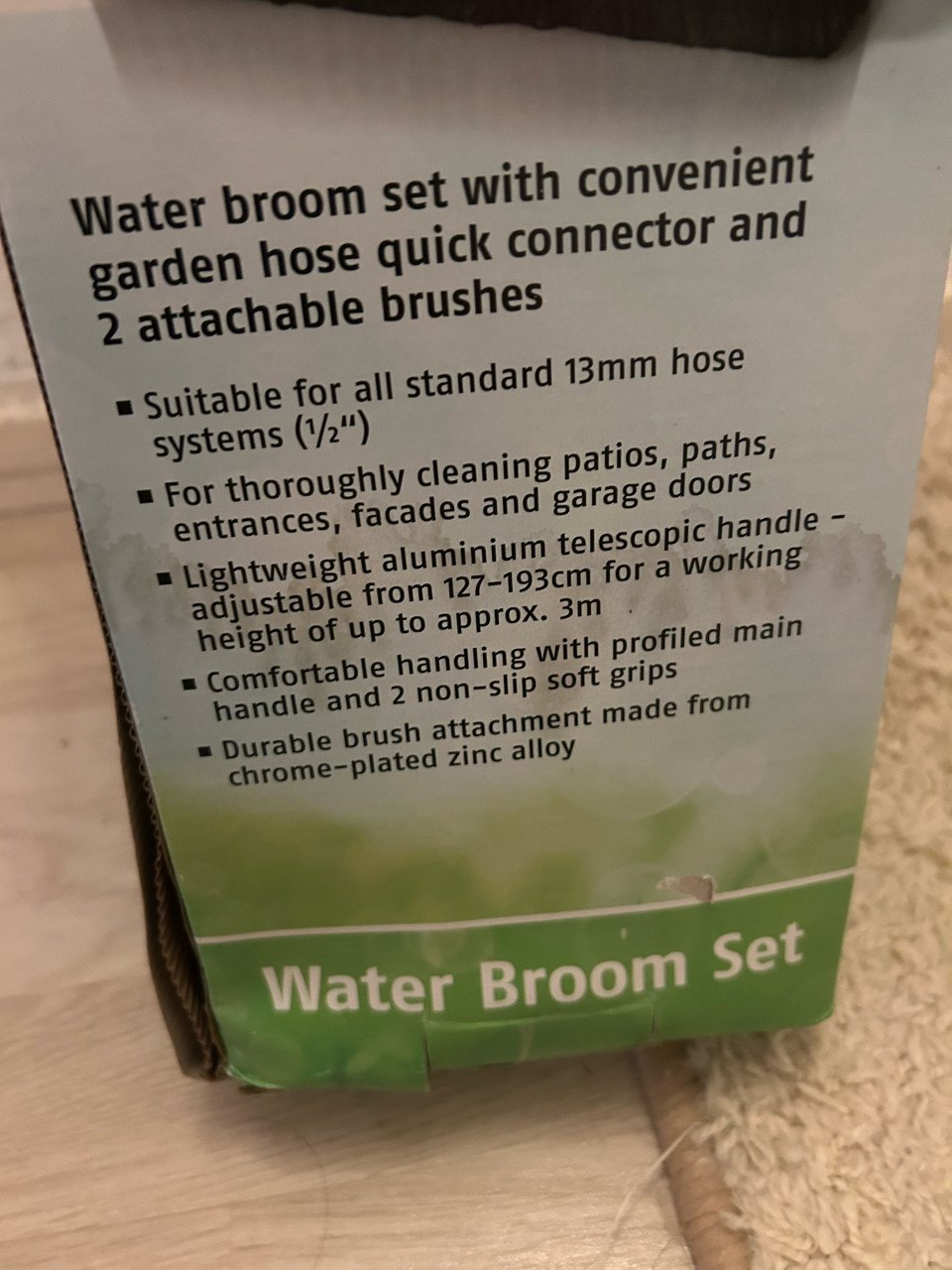 Florabest waterbroomset NIEUW