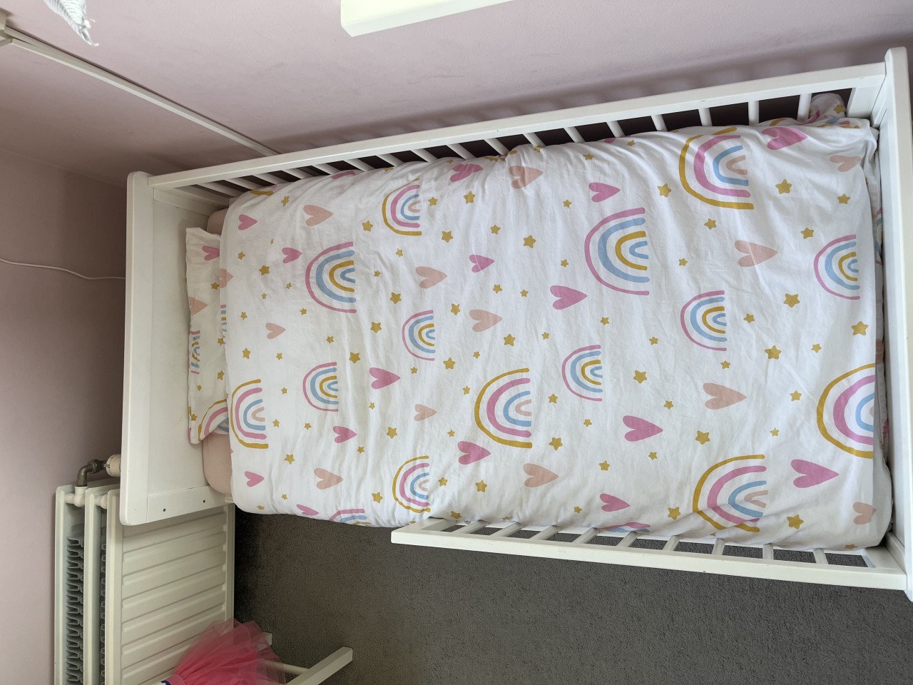 Peuterbed inclusief matras en lade