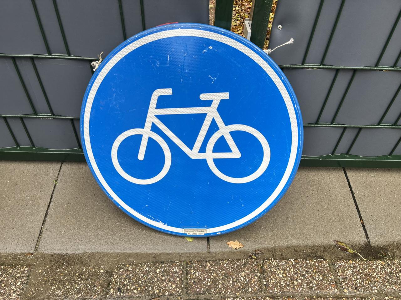 Verkeersbord Fietspad
