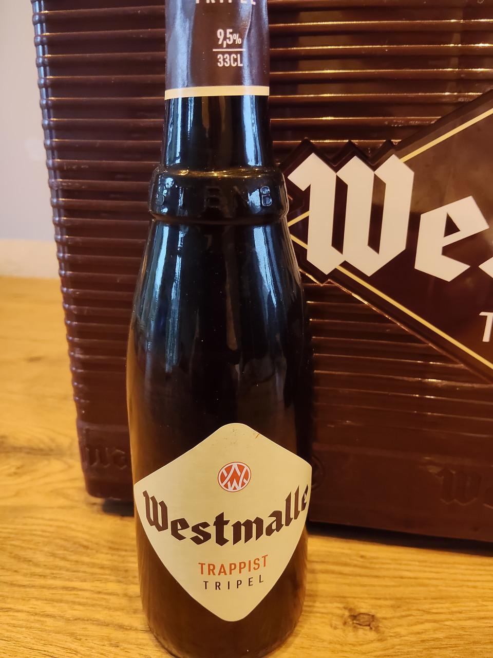 Krat Westmalle Tripel speciaalbier