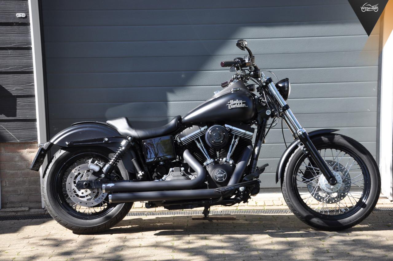 Harley Davidson Dyna Street Bob 103 FXDBP Leuk uitgevoerd !