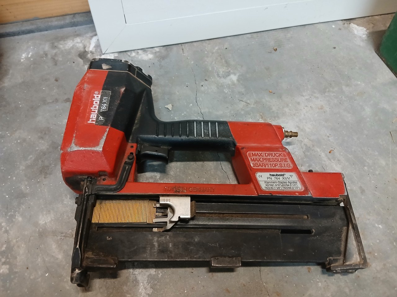 Haubold tacker nietpistool PN 764 te koop