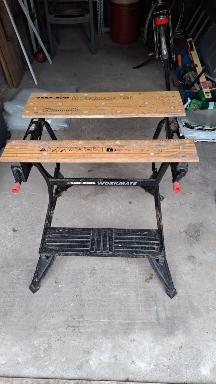 Professionele workmate black en dekker