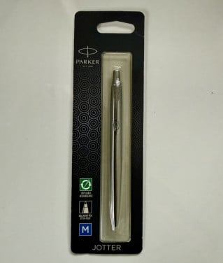 Parker balpen Jotter stainless steel zilver 🖋️