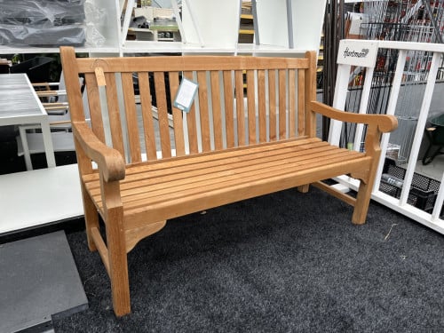 Teak bank 150 cm