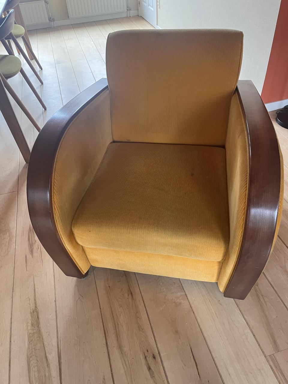 2 * Art Deco Fauteuil Rooker