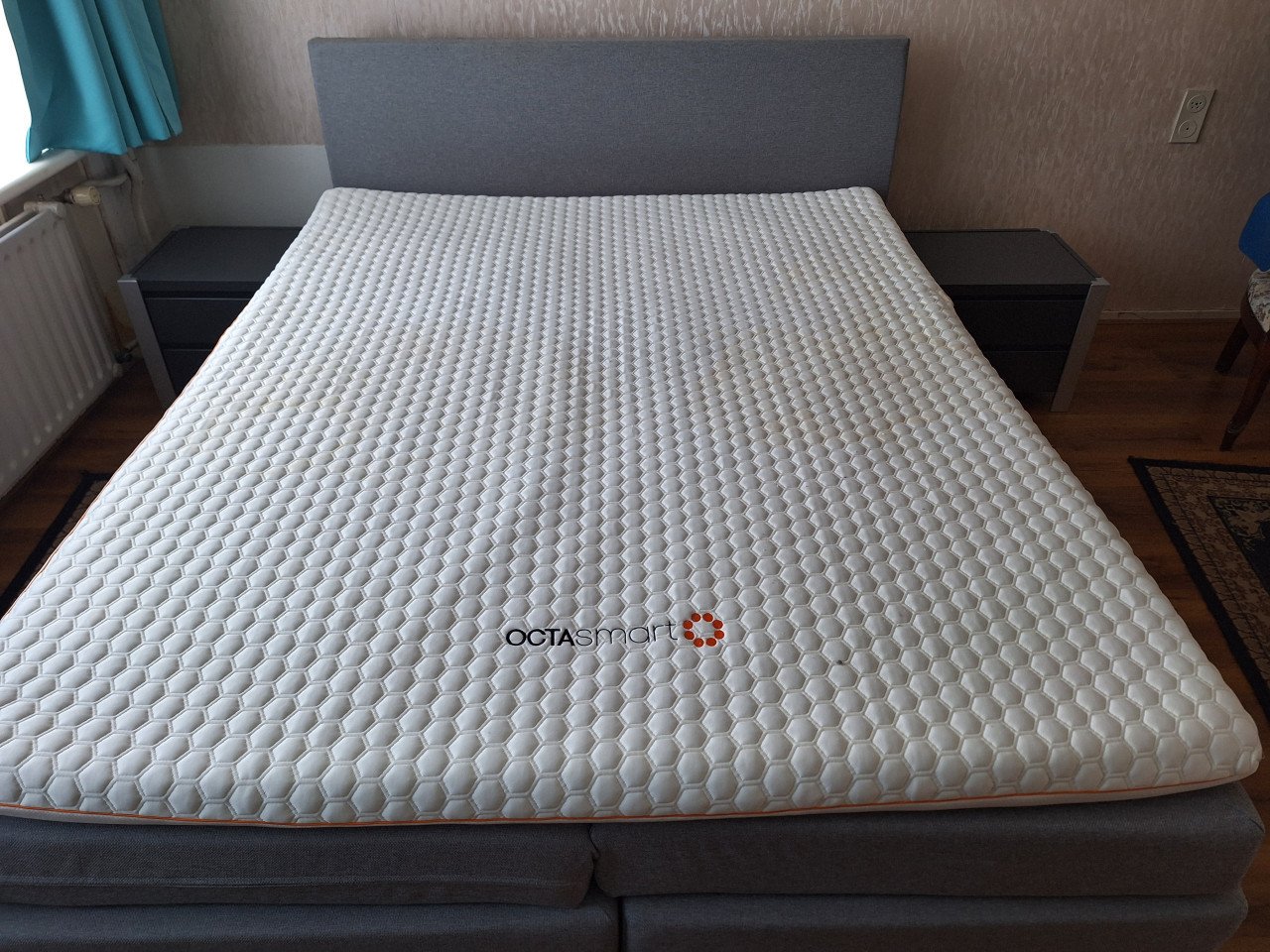 Boxspring grijs 160/200