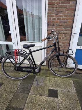 Heren fiets GIANT met 7 versnellingen-28 inch-Fr.maat 56cm-Nieuw zadel
