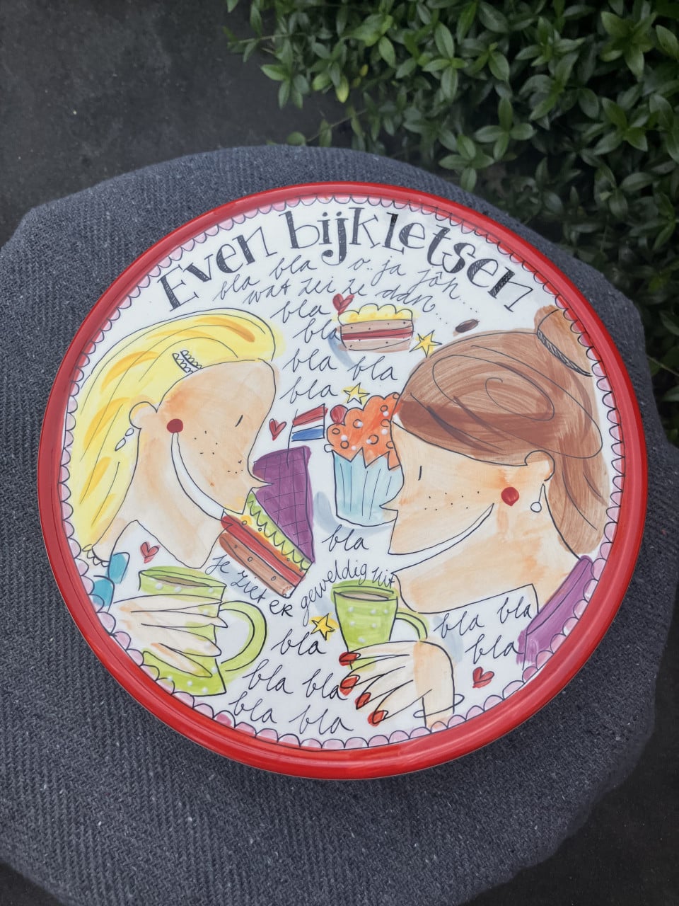 Blond Amsterdam meerdere servies stukken