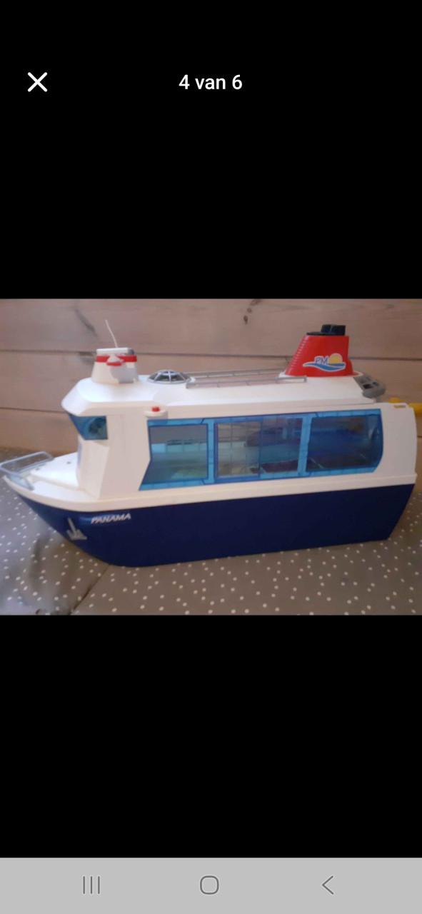 Playmobil,  boot, hotel, 2 dozen los, niet compleet!
