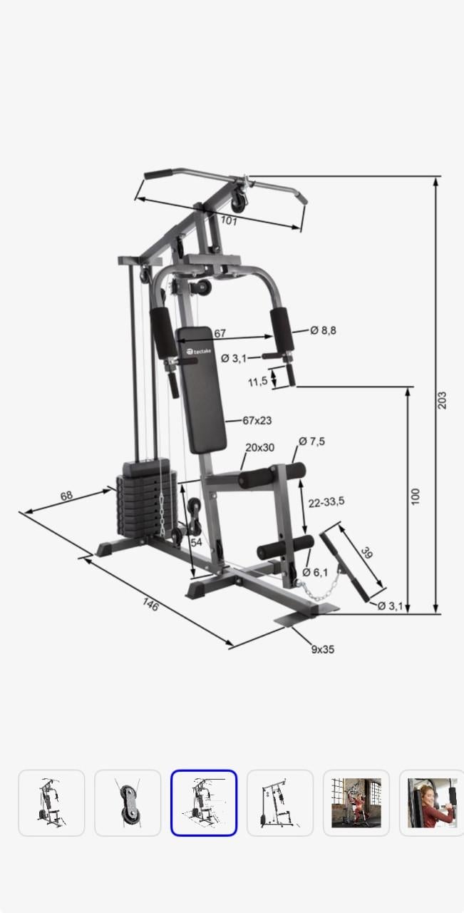 Krachtstation fitness