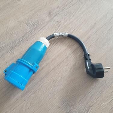 Crusader Verloopkabel CEE naar Schuko - Ideaal voor camping