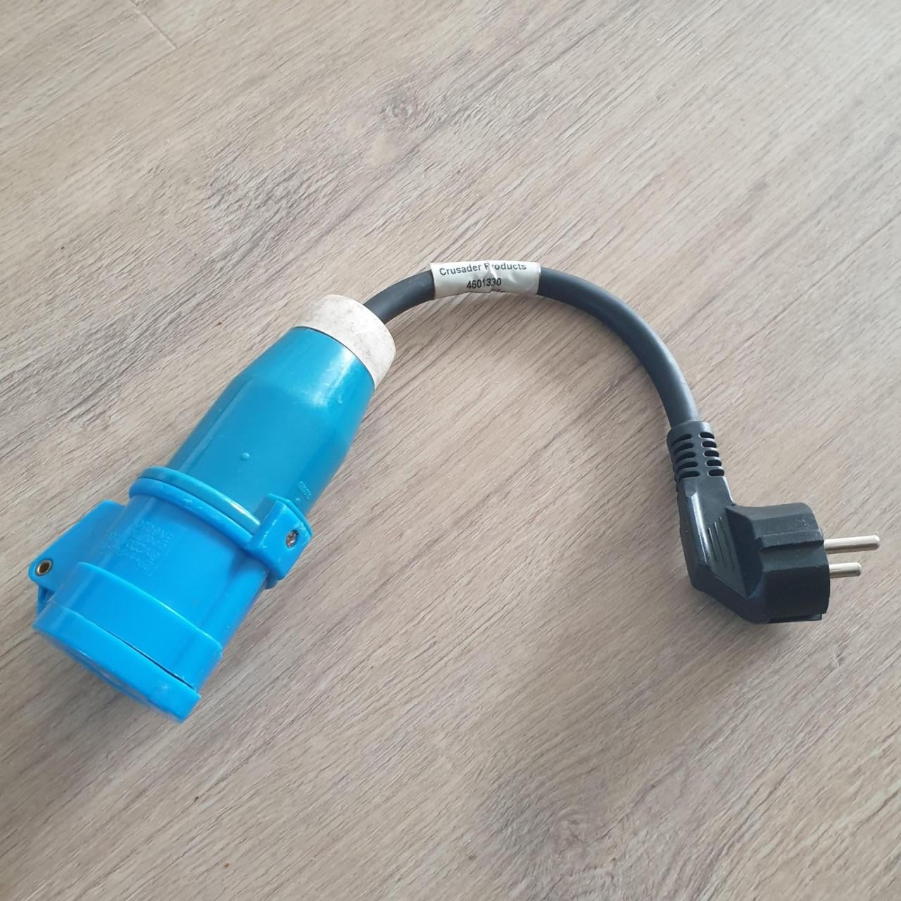Crusader Verloopkabel CEE naar Schuko - Ideaal voor camping
