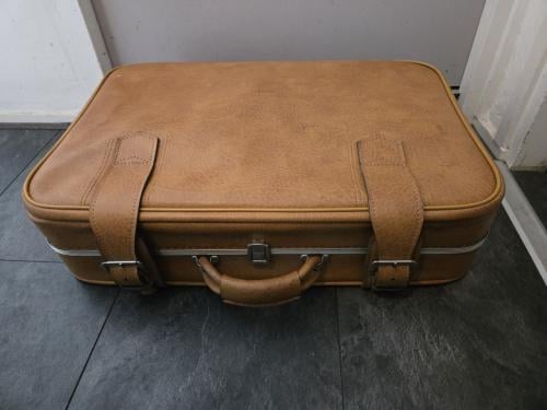 Vintage koffer Creation Beyers Paris reiskoffer, 64x43x16cm