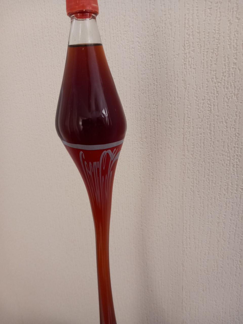 Coca Cola lange hals fles 1989