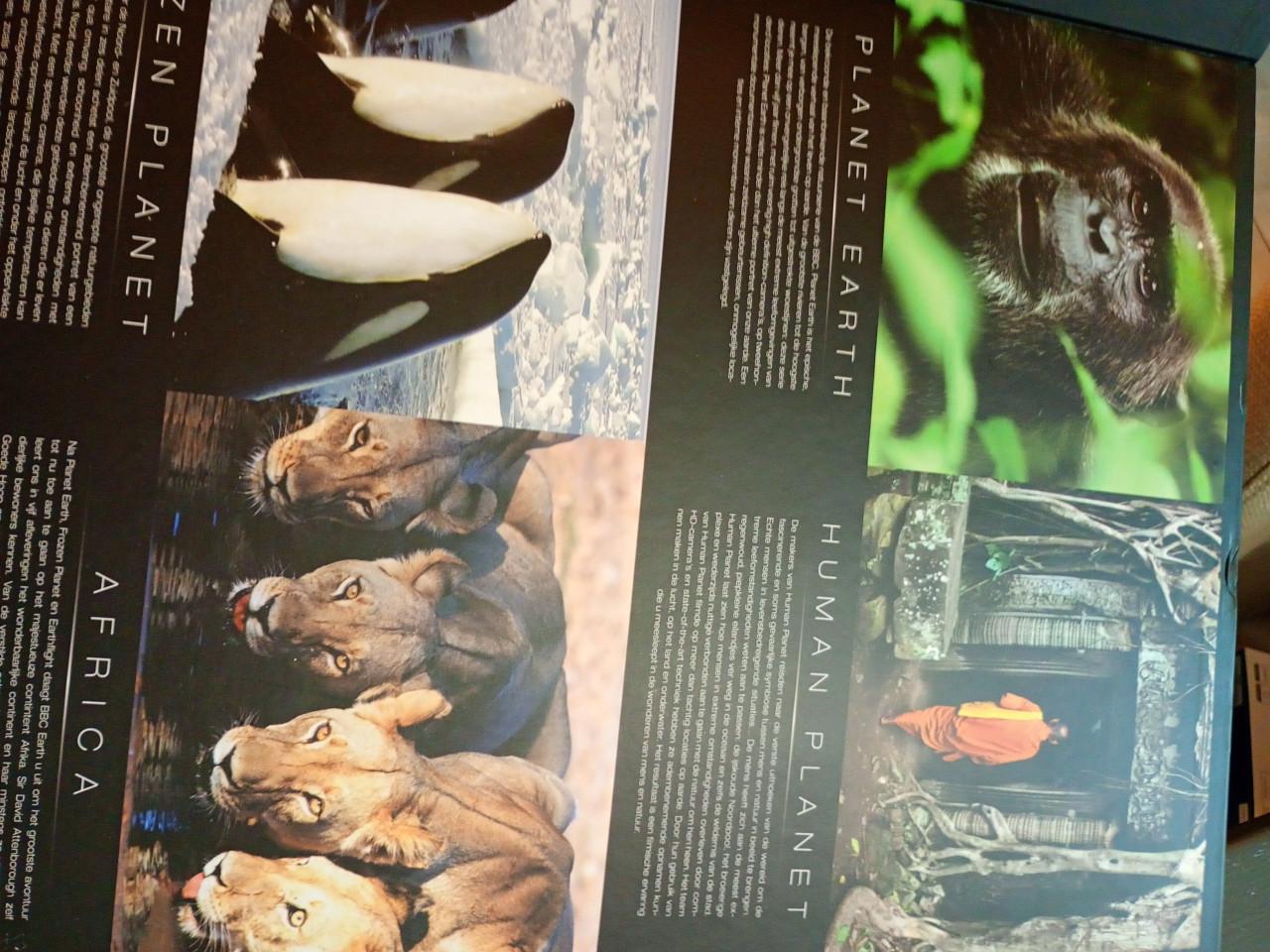 Dvd serie BBC earth. Limited edition