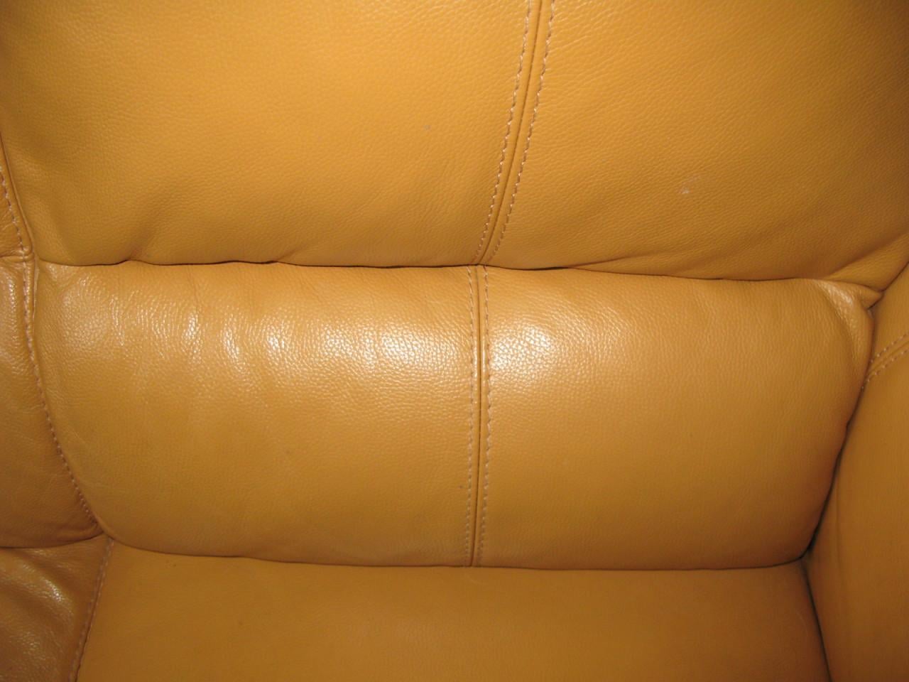 Leder bank 2-zitter