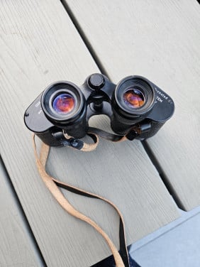 Leuke antieke krachtige Carl Zeiss Jena Jenoptem Verrekijker...