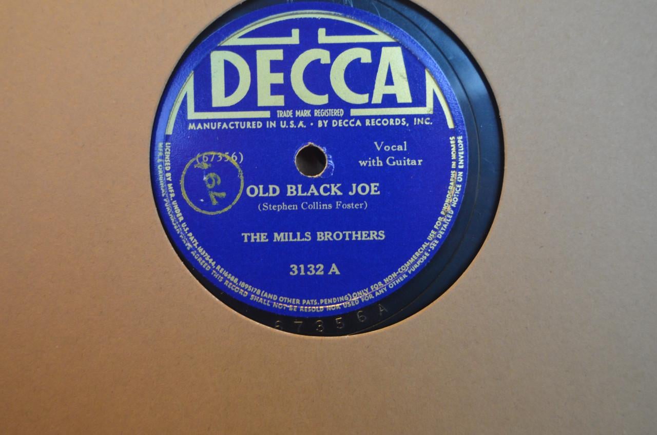 78 rpm Mills Brothers jaren '40 en '50 héél veel stuks. (7)