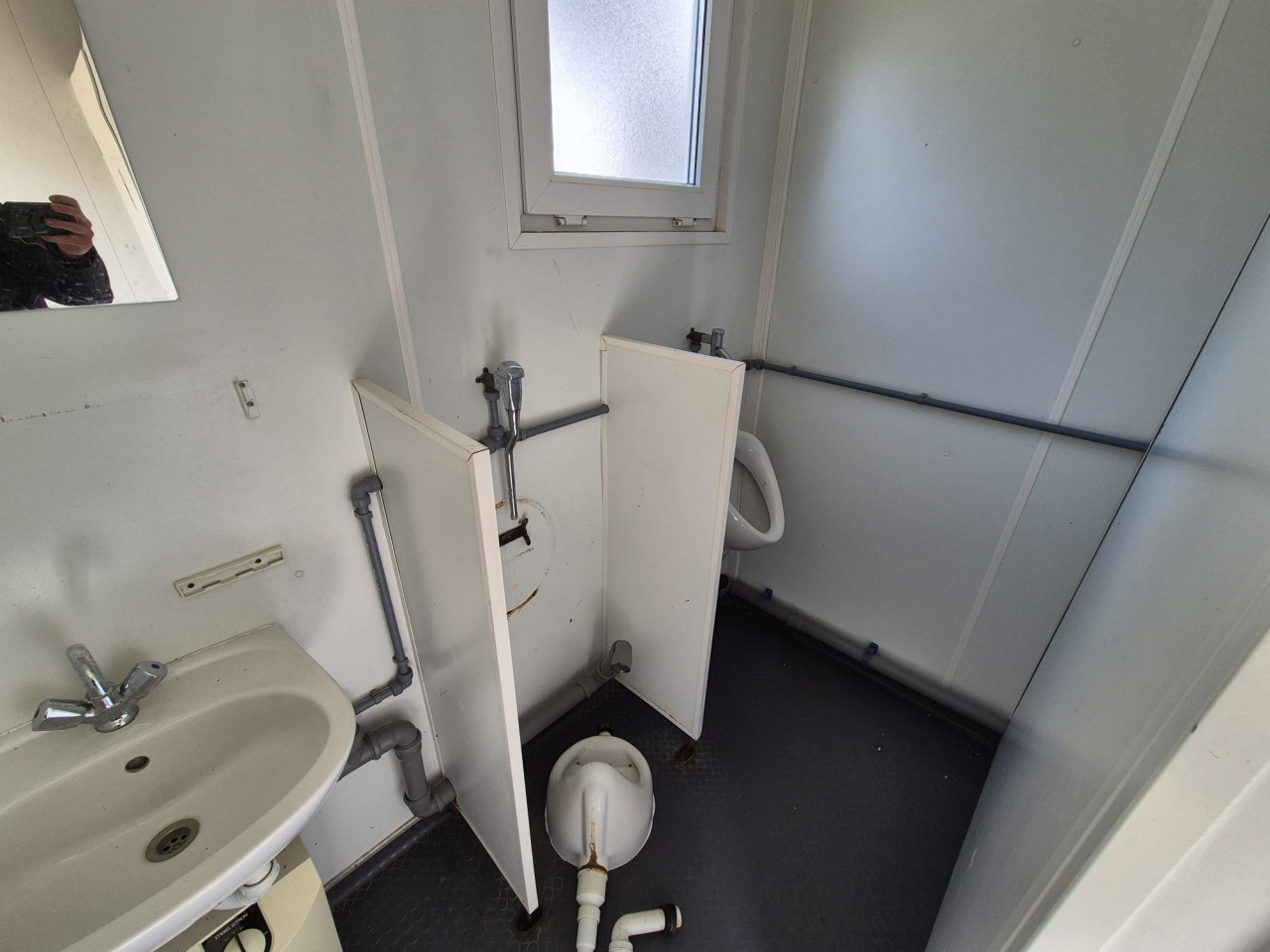 20ft sanitairunit / toiletunit / tijdelijke toiletten