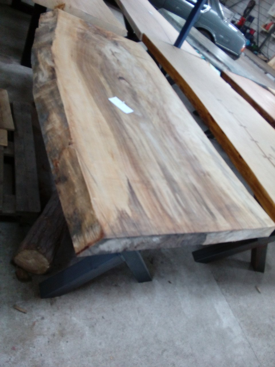 Boomstamtafels Tafelbladen - Planken in boomstamvorm decoratie bar Salon