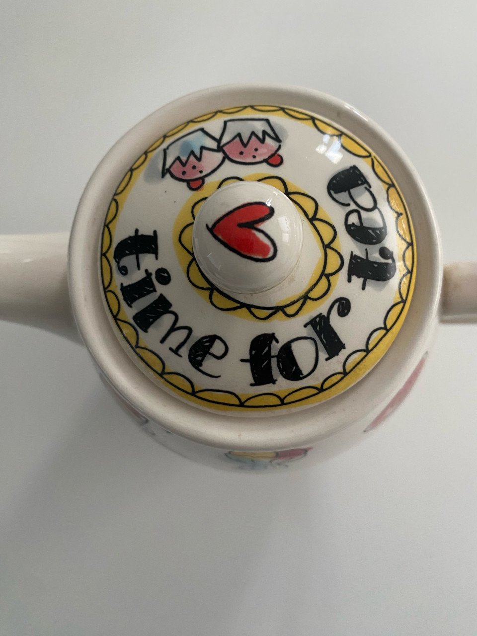 BLOND AMSTERDAM theepot + 6 kopjes