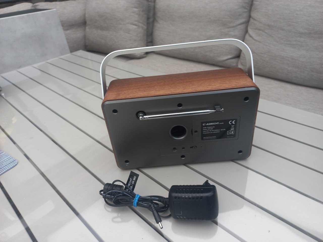 Albrecht DR 860 Senior draagbare DAB+ radio
