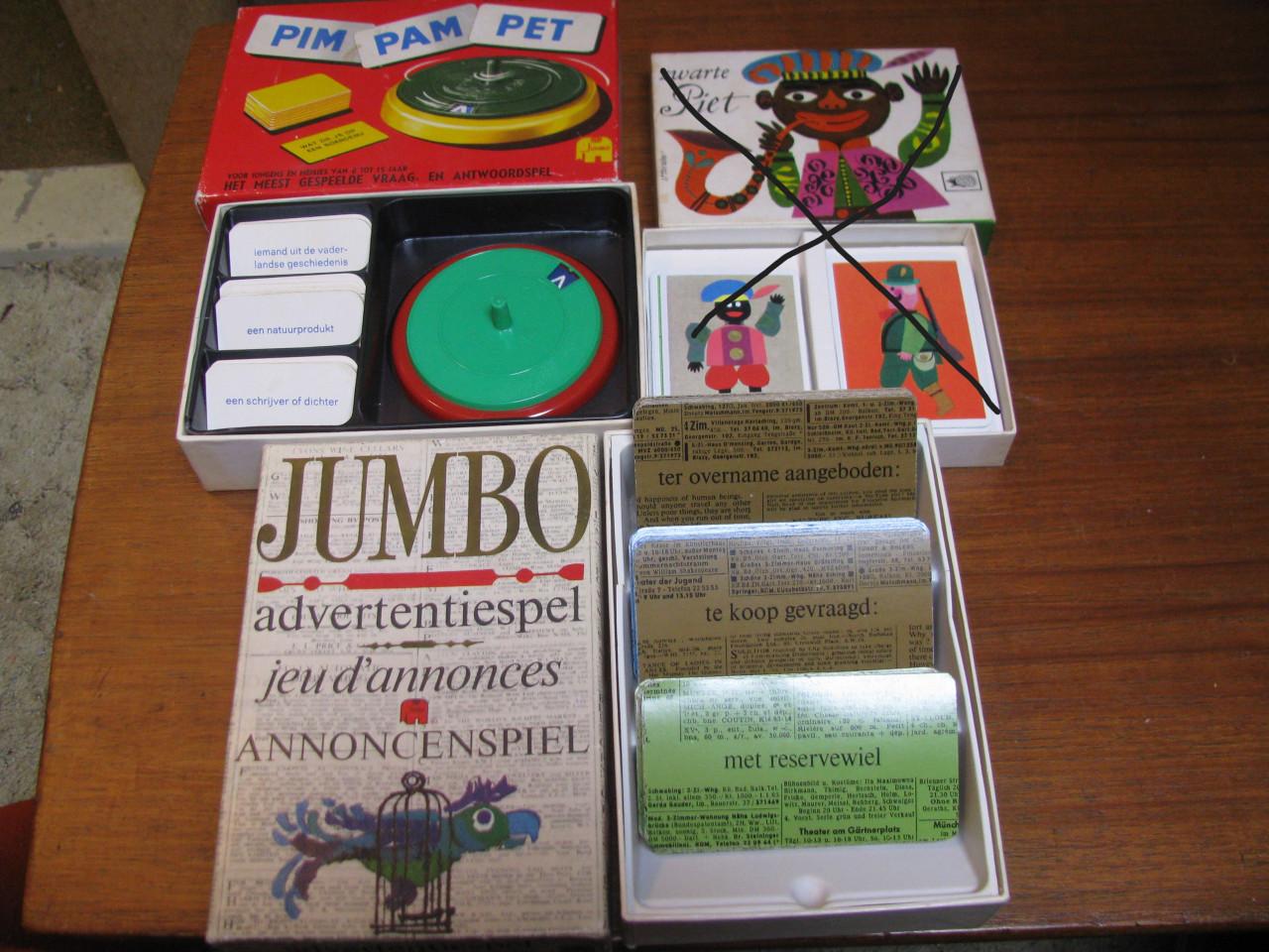 Verschillende spelletjes.