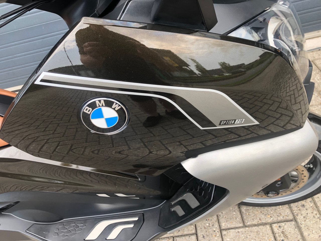 BMW C650GT uit 2019 met "optie 719" , side-view assist, topkoffer etc €4450