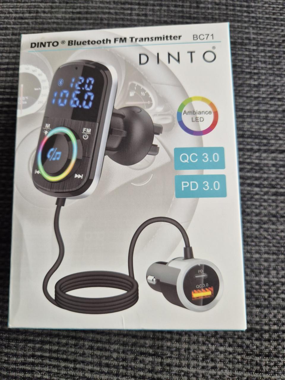 Bluetooth FM transmitter dinto bc71