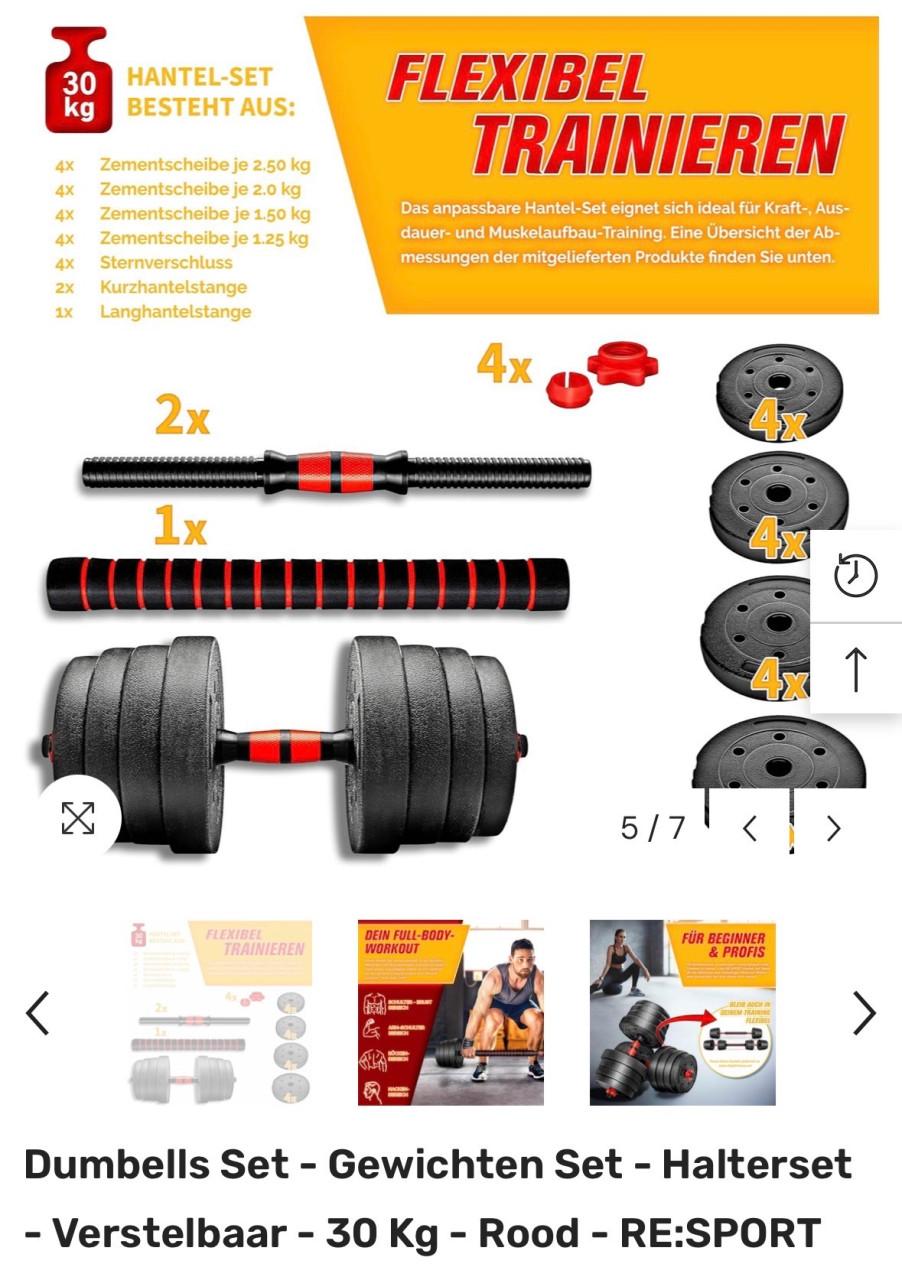 Dumbell set