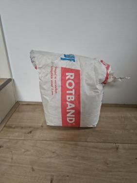 Knauf rotband, 6 kg. Roodband, laagdikte vanaf 5 mm. Droog!