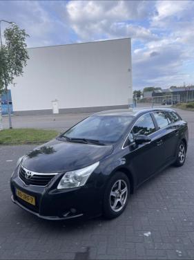 Toyota Avensis 1.8 Vvt-i Wagon 2009 Zwart | NAP | NIEUWE APK!