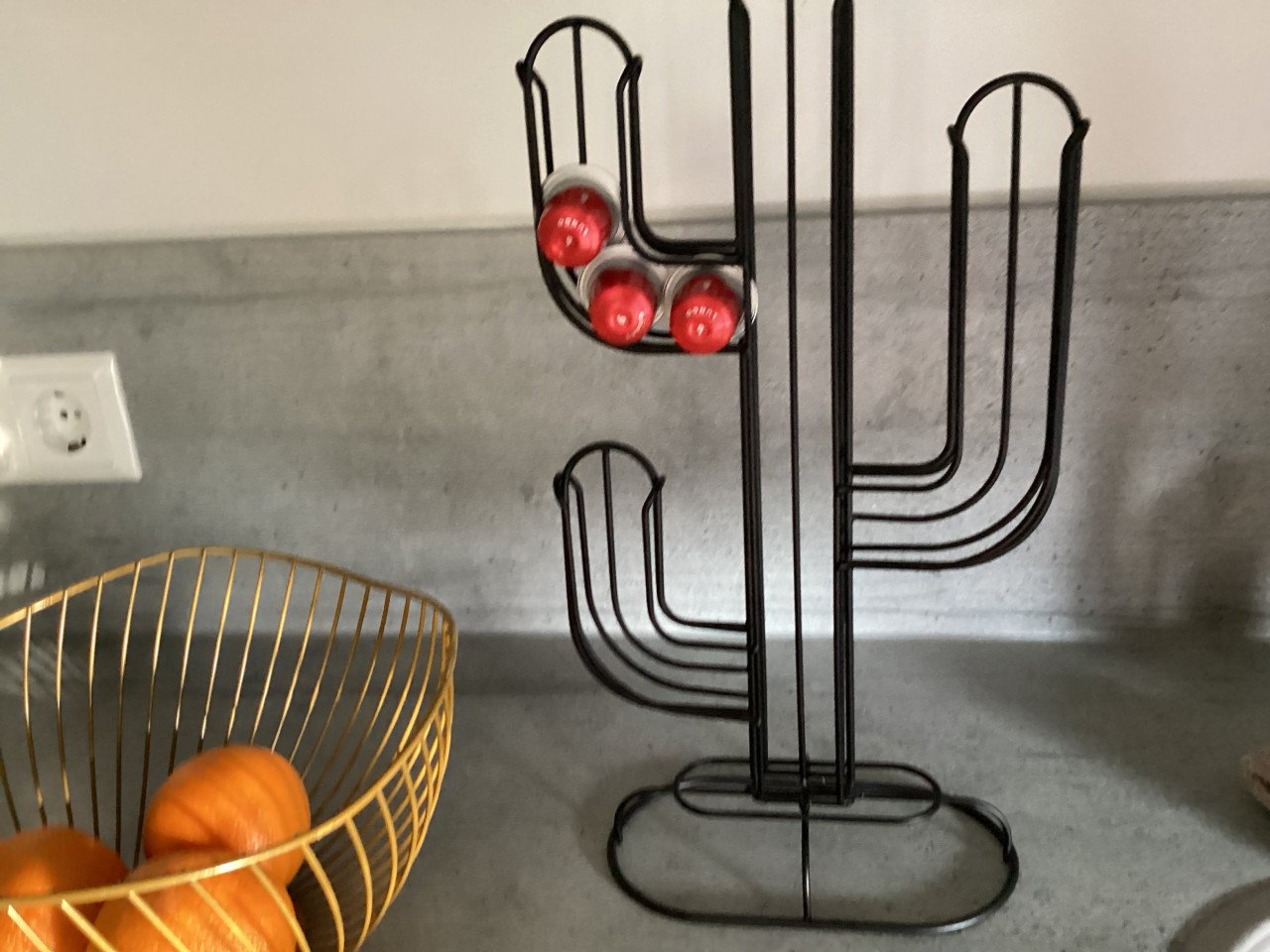 Koffiecup houder , draadmandje,fruitmandje