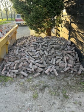 Klinkers gratis op te halen