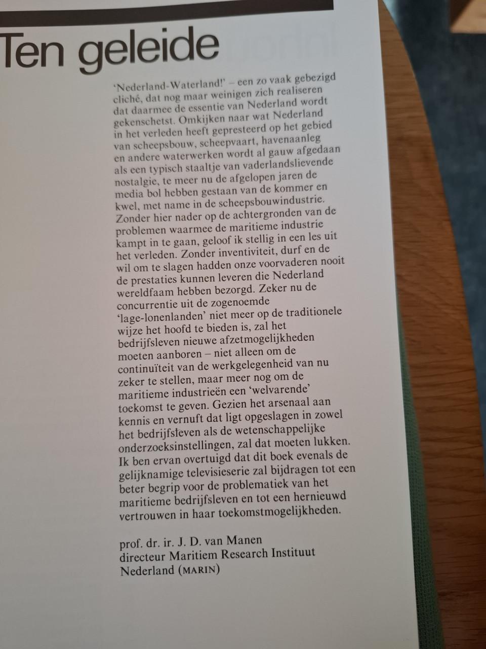 Maritiem - Nederlanders en de zee, door Hans Vandersmissen