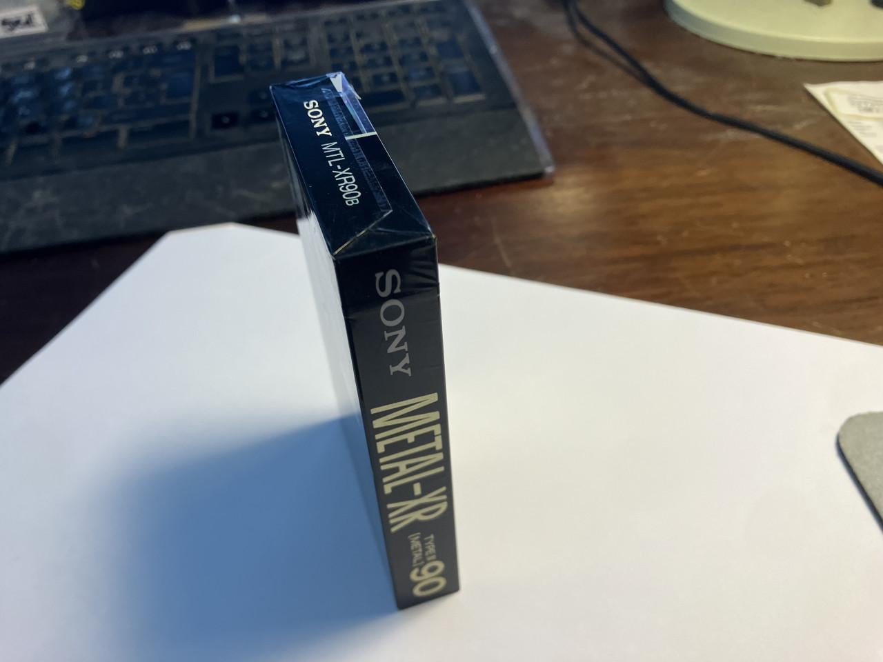 4x muziekcassettes gesealed Sony Metal-XR90 That's MG-X90 e.a.