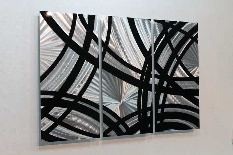 " Metal High Point " prachtig 3 luik Metal Art, Nu met 30 % korting!!