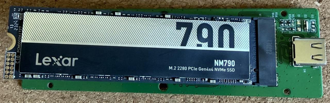 Te koop Lexar NM790 SSD 2TB